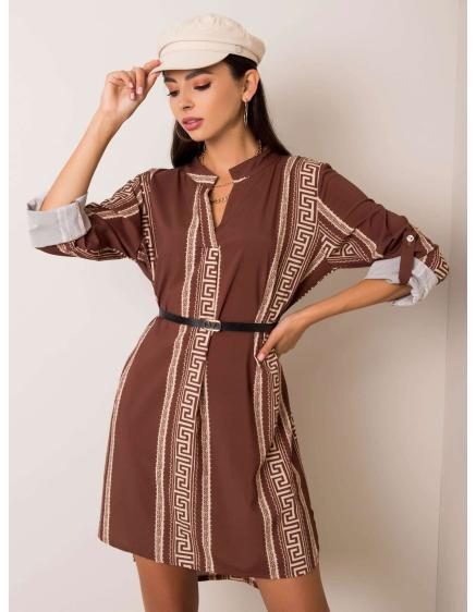 Női ELISA ruha barna