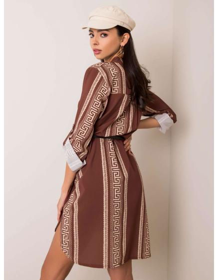 Női ELISA ruha barna