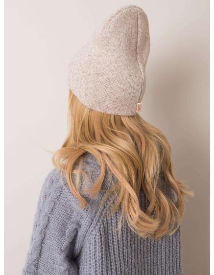 Dámská čepice RUE PARIS béžová 