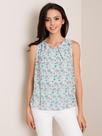 Dámsky top SUBLEVEL Diva mint