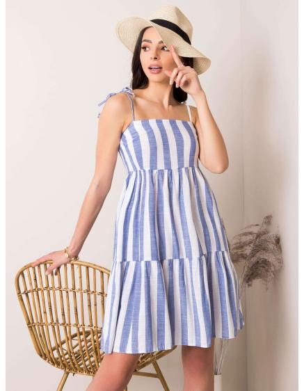 Női SEMILLE ruha fehér és kék színben