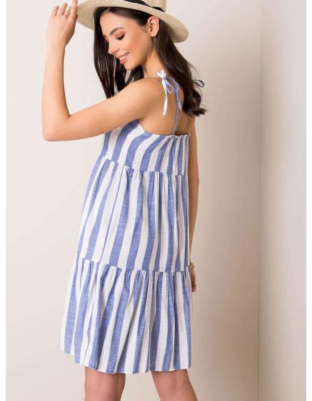 Női SEMILLE ruha fehér és kék színben