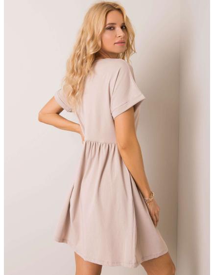 Női Dita RUE PARIS ruha bézs színben