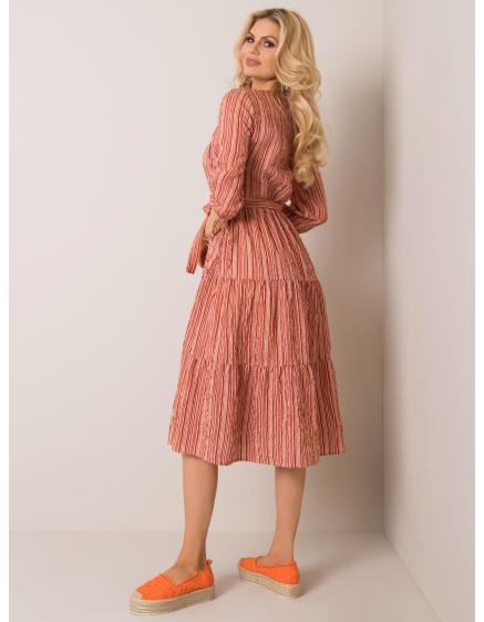 Dámské šaty HANNAH cihlové 