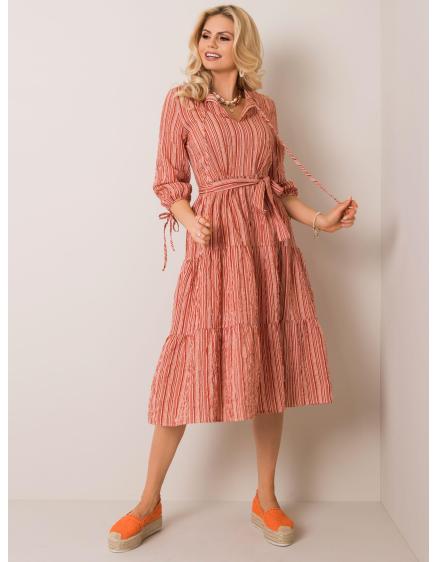 Dámské šaty HANNAH cihlové 