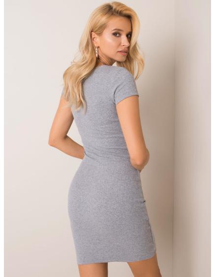 Dámske šaty Netrice RUE PARIS sivé