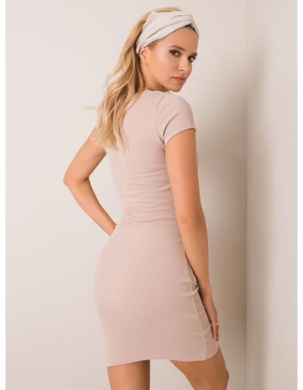 Dámske šaty Netrice RUE PARIS beige