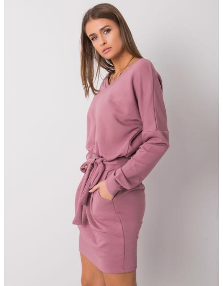 Dámské šaty Heather by Kloe RUE PARIS fialová