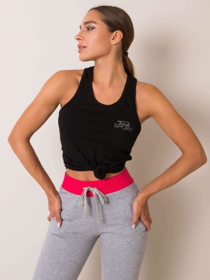 Dámsky top Sophie FOR FITNESS čierny