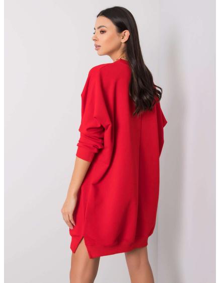 Červené šaty Emille