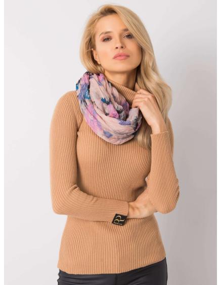 Dámska kvetinová šatka MARCEL ružová