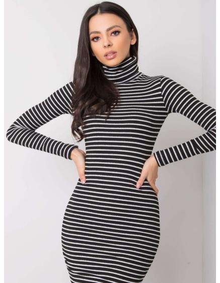 Dámske šaty Marcella RUE PARIS black and silver