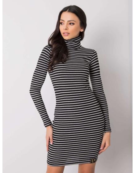 Dámske šaty Marcella RUE PARIS black and silver