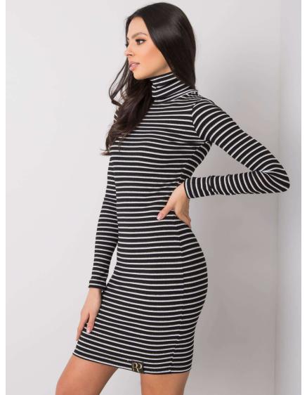 Dámske šaty Marcella RUE PARIS black and silver