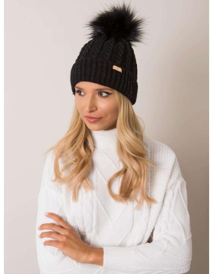 Fekete női sapka RUE PARIS