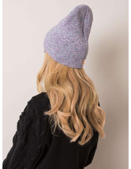 Dámská čepice RUE PARIS fialová 