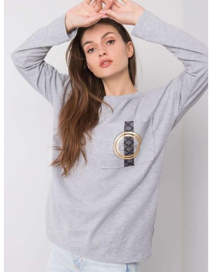 Dámska blúzka WELCOME šedá