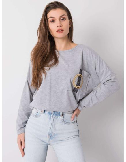 Dámska blúzka WELCOME šedá