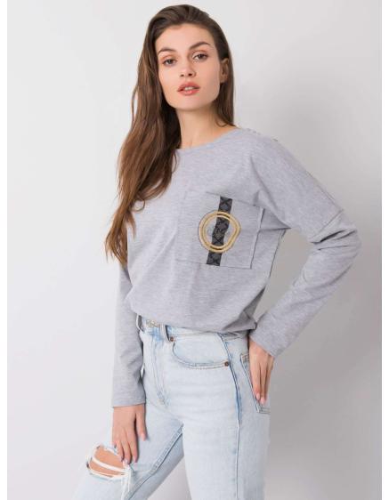 Dámska blúzka WELCOME šedá