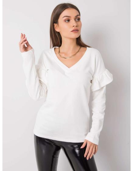 Dámska mikina Scarlett RUE PARIS ecru