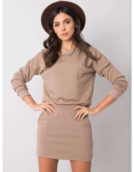 Dámský set Daniela RUE PARIS tmavě béžový 