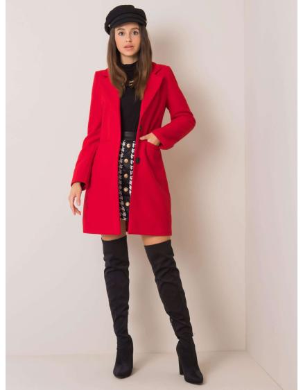 Dámsky kabát DALIDA červený