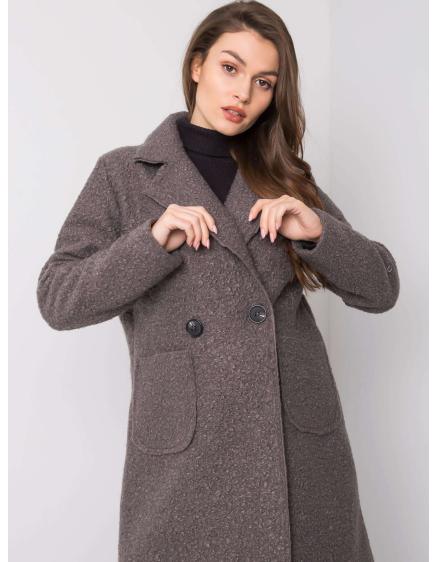 Dámsky kabát BRENDA sivý