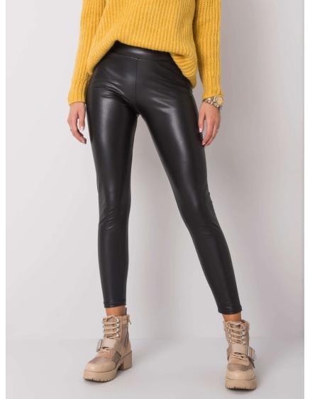 Dámske legíny z organickej kože Briana RUE PARIS black