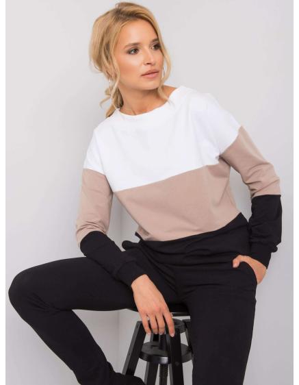 Dámsky set Sandra RUE PARIS beige-black