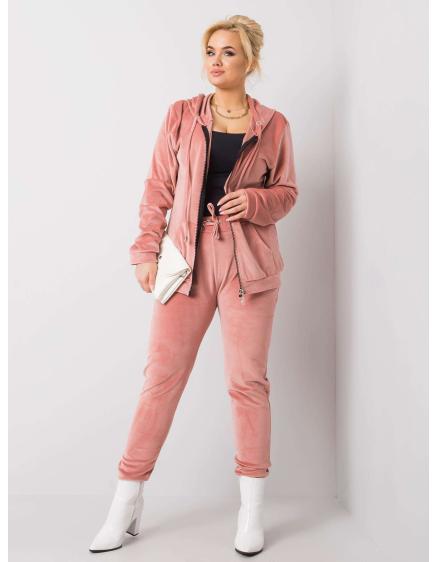 Női plus size szett MICHELL pink