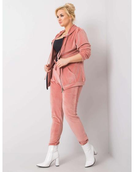 Női plus size szett MICHELL pink