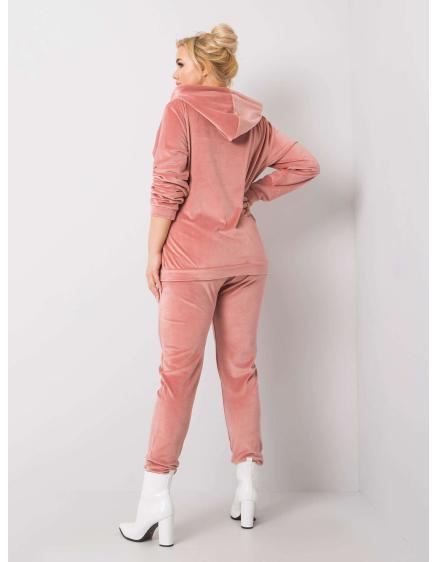 Női plus size szett MICHELL pink