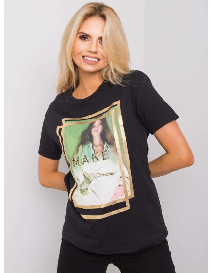 Női póló Esther fekete