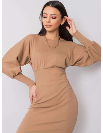 Dámske šaty Leticia RUE PARIS hnedé