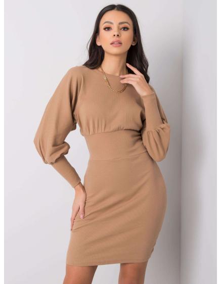 Dámske šaty Leticia RUE PARIS hnedé