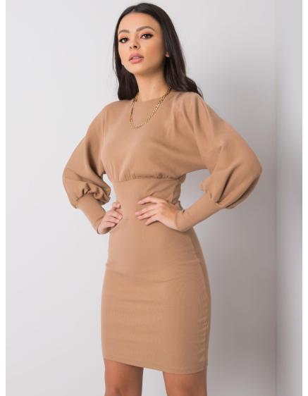 Dámske šaty Leticia RUE PARIS hnedé