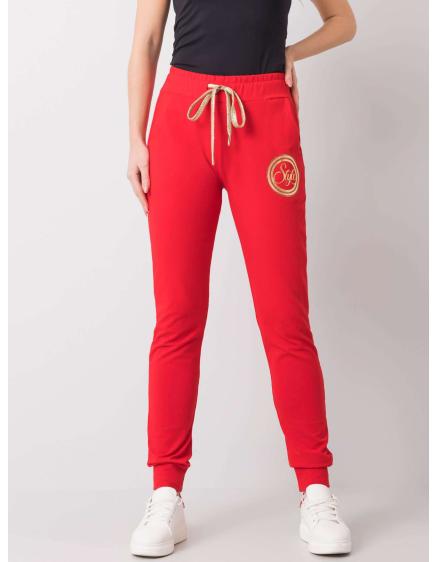 Dámské tepláky STYLISH červené 