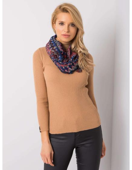 Kobaltovo červená šatka