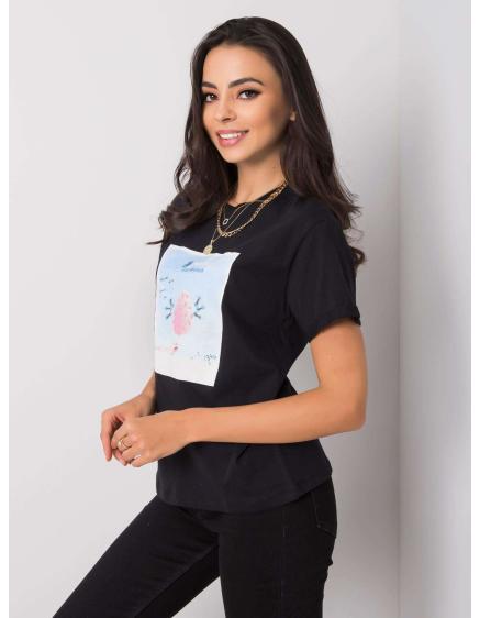 Női póló KADI fekete