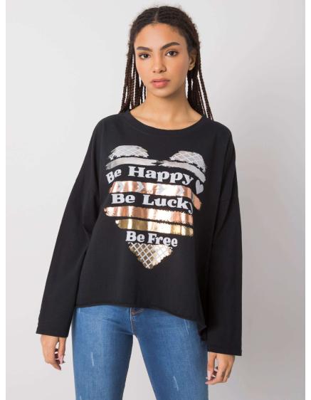 Dámská halenka s dlouhými rukávy MIRIANA černá