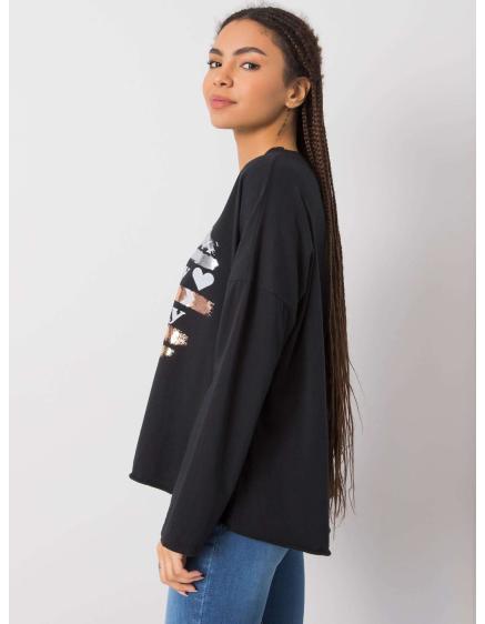 Dámská halenka s dlouhými rukávy MIRIANA černá