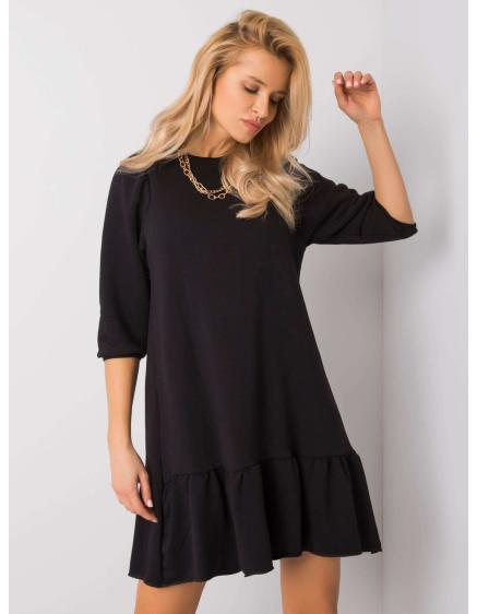 Női Adoria RUE PARIS ruha fekete