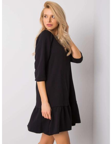 Női Adoria RUE PARIS ruha fekete