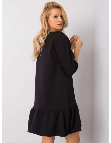 Női Adoria RUE PARIS ruha fekete