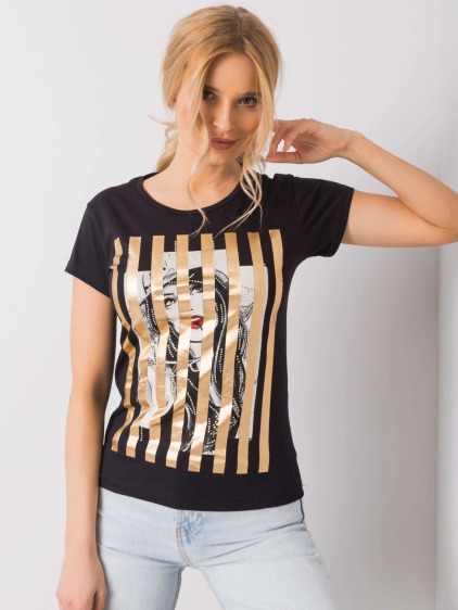 Dámske tričko VALENTINA black
