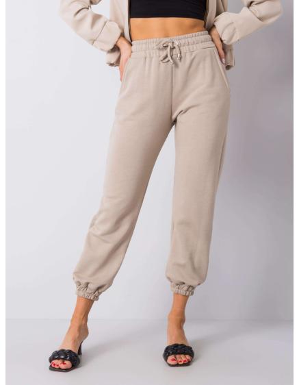 Dámské tepláky Agueda RUE PARIS béžové 