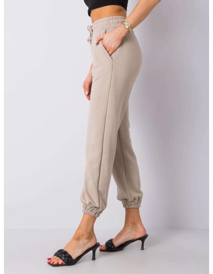 Dámské tepláky Agueda RUE PARIS béžové 