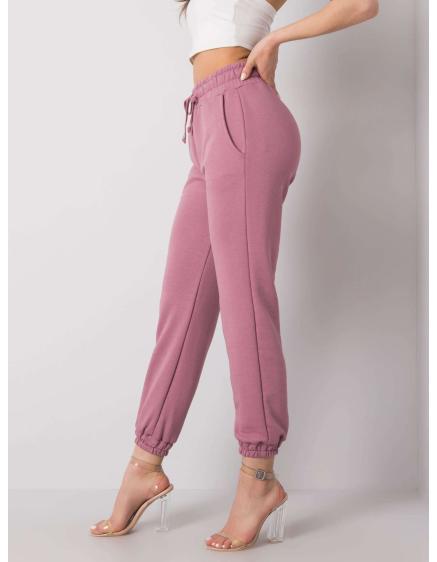 Dámské tepláky Agueda RUE PARIS špinavě růžové 