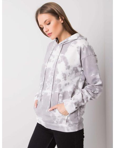 Dámska mikina Stephanie RUE PARIS sivá