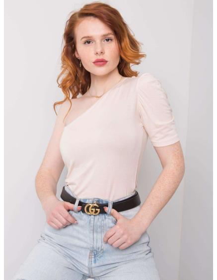 Női blúz Jeanne RUE PARIS világos barack